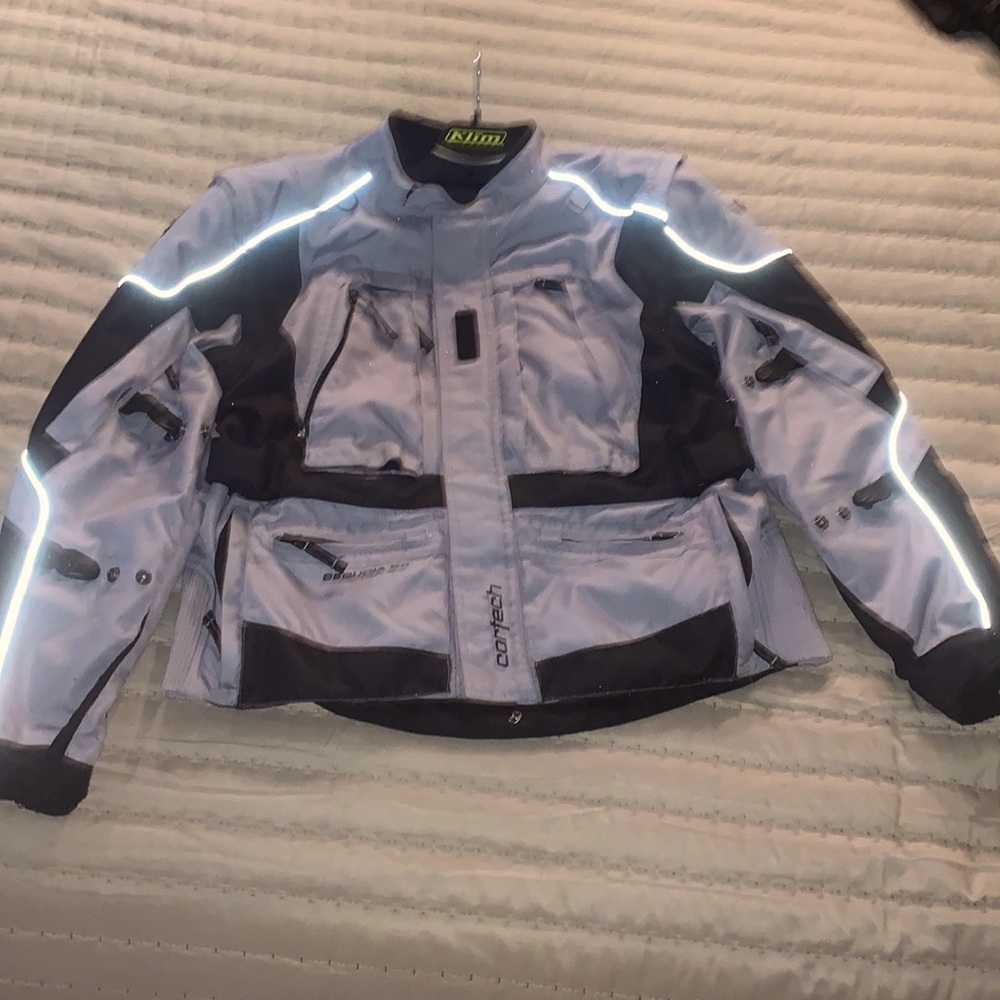 Brand Klim gently used motorcycle jacket vented
